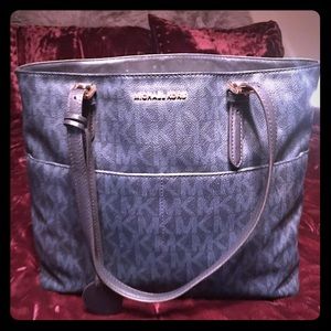 Michael Kors blue purse